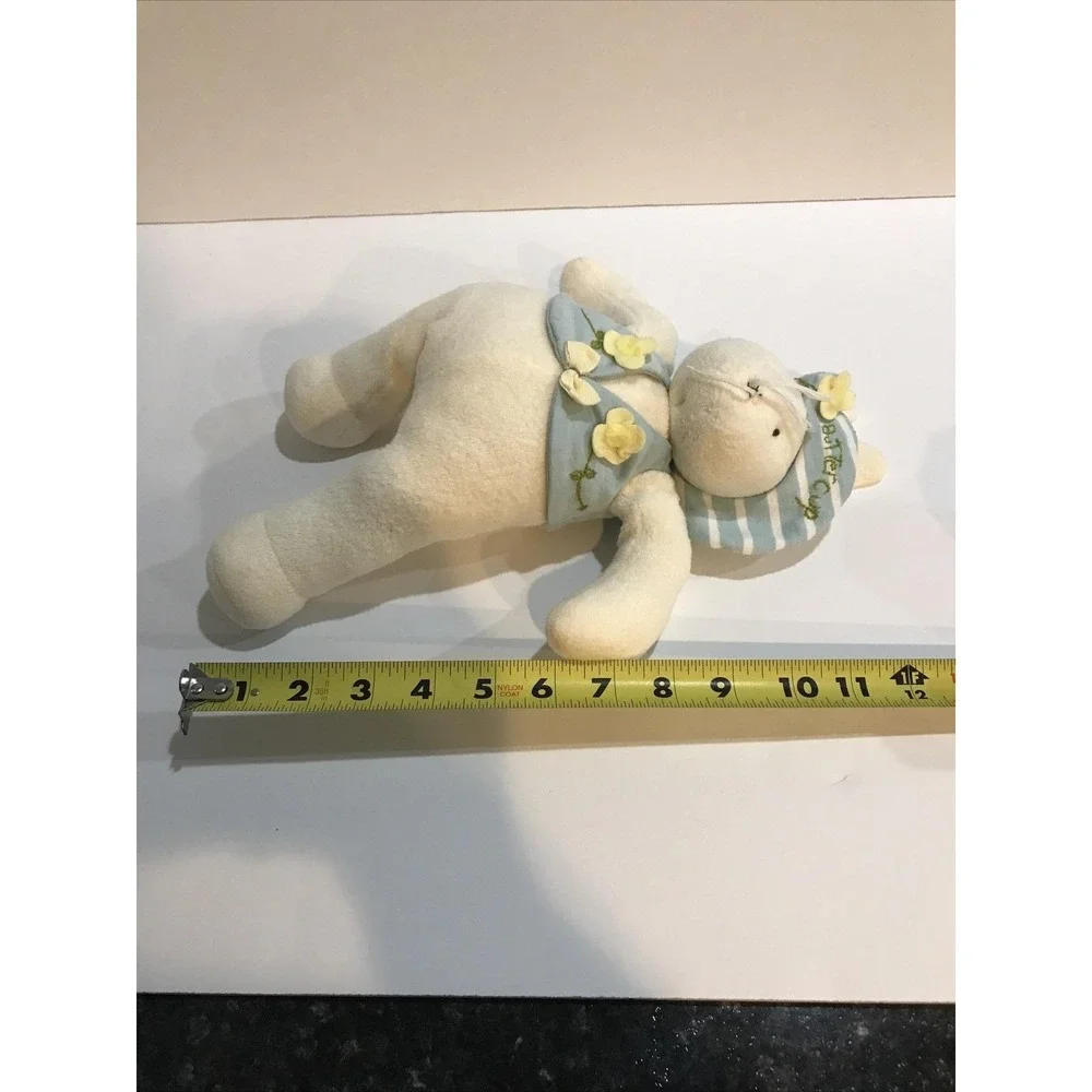 Hallmark Bunnies By The Bay Bunnie Rabbit Retired 2002 Buttercup Hat Vest Flower